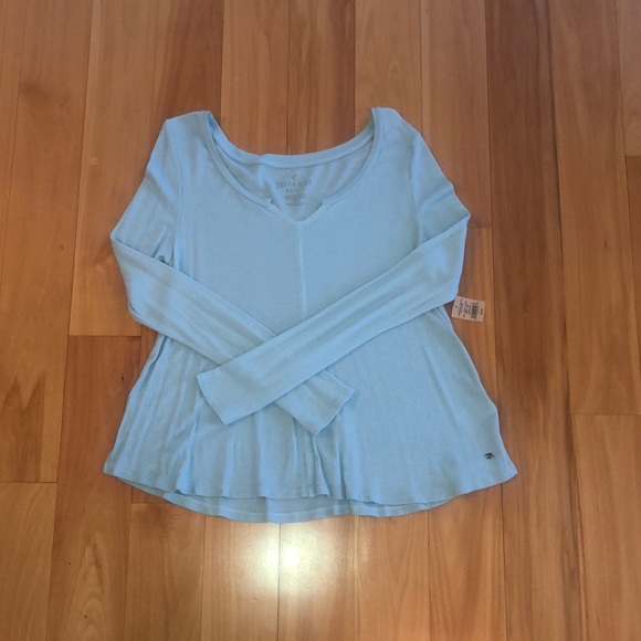 American Eagle Soft & Sexy Collection Waffle Long Sleeve - size medium - Picture 2 of 2